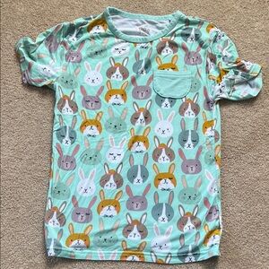 Little Sleepies Play Bunny Pocket Tee